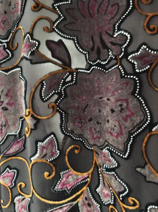 Kimono Zara Terciopelo Talla M