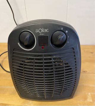 Calefactor Solac Negro