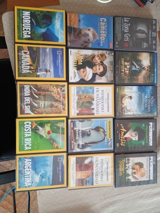 100 DVDs Familiar Infantil Clásicos Documentales