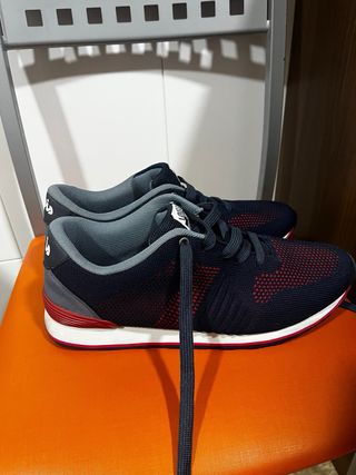 Zapatillas Lois Jeans Azul y Rojo