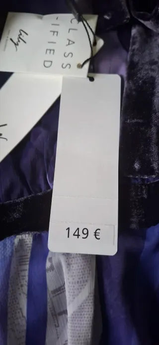 Vestido LILY estampado azul multicolor