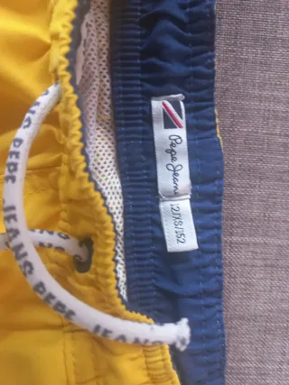 Bañador Pepe Jeans niño amarillo talla 12