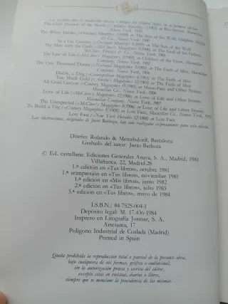 Pack 2 Jack London Tus libros Anaya