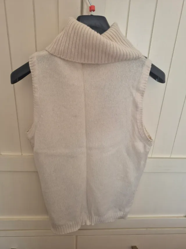 Jersey Burberry sin mangas cuello alto