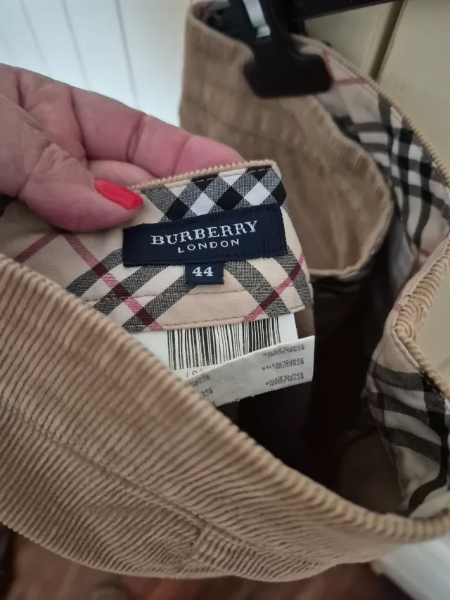 Jersey Burberry sin mangas cuello alto