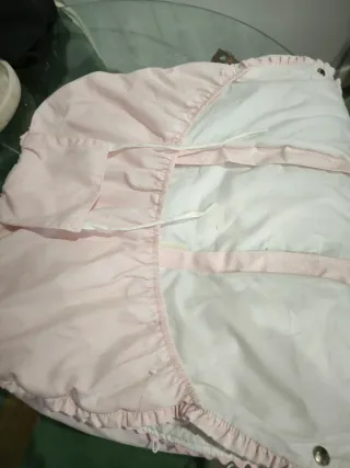 Saco para silla de paseo color rosa