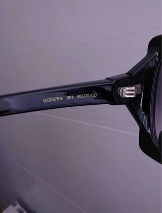 Gafas de sol Gucci Negras