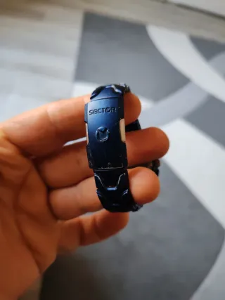 Orologio Uomo Sector Cronografo Blu/Bianco