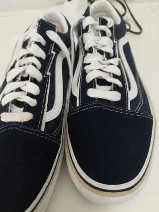 Zapatillas Vans Talla 44 Azul Marino