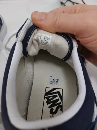 Zapatillas Vans Talla 44 Azul Marino