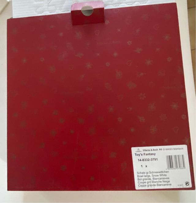 Piatto decorativo natalizio con gnomi