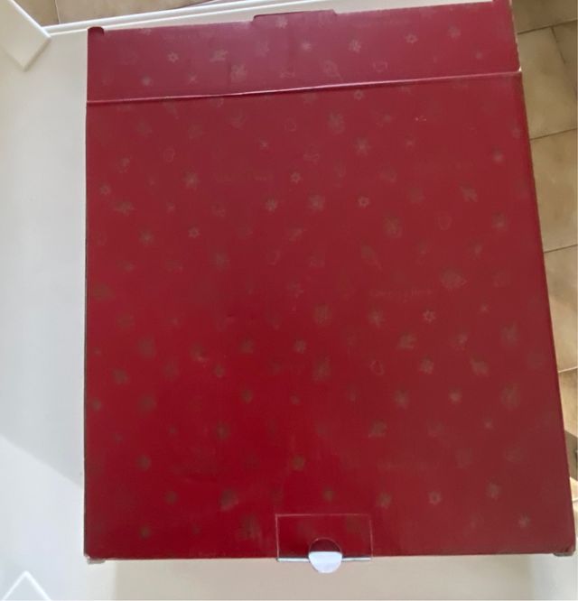 Piatto decorativo natalizio con gnomi