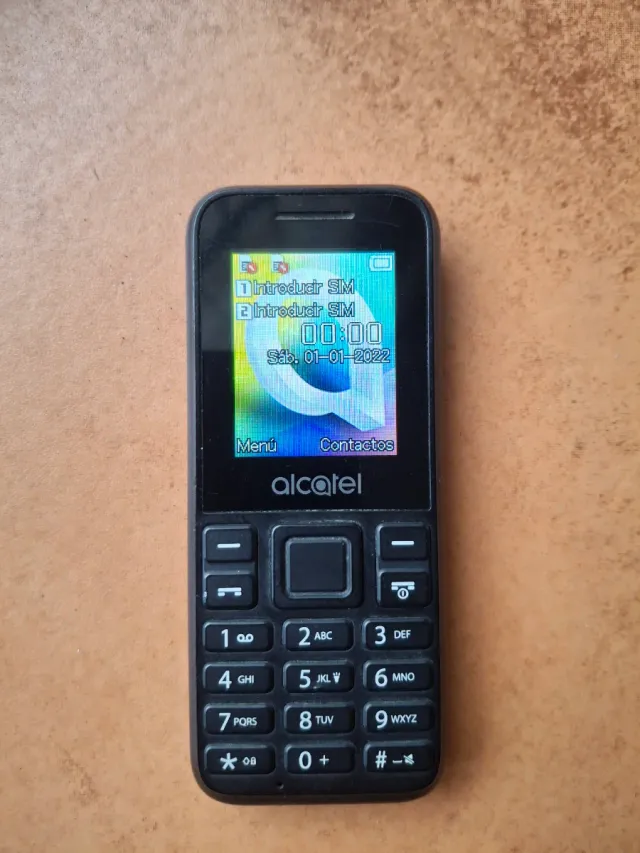 Móvil Alcatel Negro
