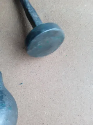 Aldaba antigua hierro macizo