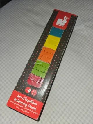 Juego de equilibrio Janod Torre de madera