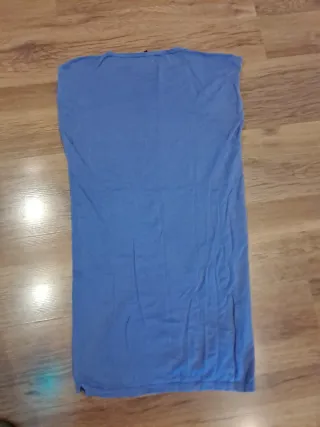 Camiseta Benetton sin mangas larga lila