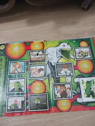 Álbum de Cromos Ben 10