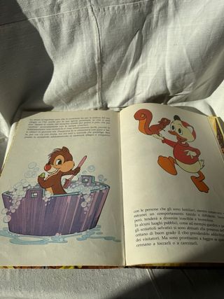 Walt Disney 1979 libro Scoiattolo vintage
