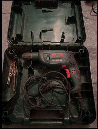 Taladro Percutor Bosch PSB 6200 RE + Maletín