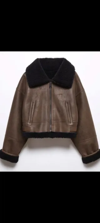 Chaqueta Biker Borrego Invierno