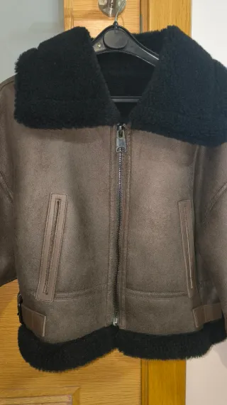 Chaqueta Biker Borrego Invierno