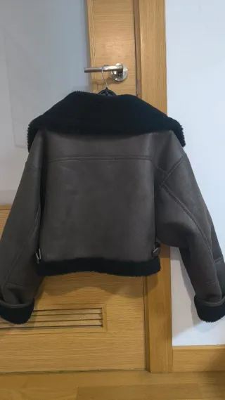 Chaqueta Biker Borrego Invierno