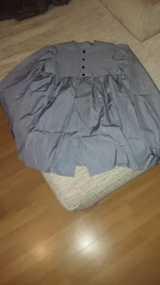 Blusa infantil regional azul