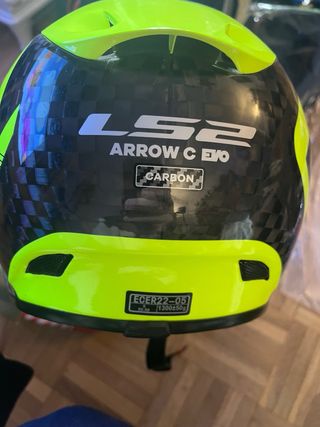 LS2 Arrow C Evo Carbon Talla S