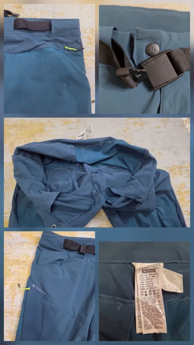 Quechua Pantalón Talla M Azul