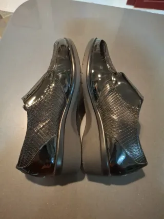 Zapatos Pitillos Talla 38 Negros