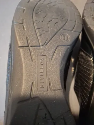 Zapatos Pitillos Talla 38 Negros