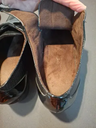 Zapatos Pitillos Talla 38 Negros