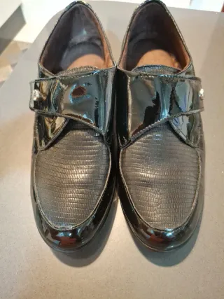 Zapatos Pitillos Talla 38 Negros