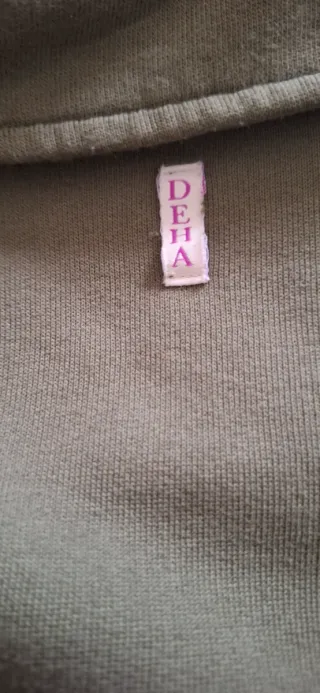 Giacca sportiva cotone verde militare