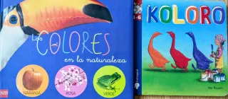 +1 año-KOLORO/LOS COLORES EN LA NATURALEZA LOTE 4€