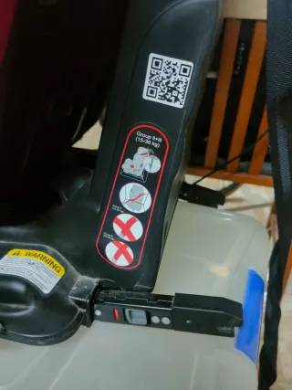 Silla coche Be Cool Isofix Roja