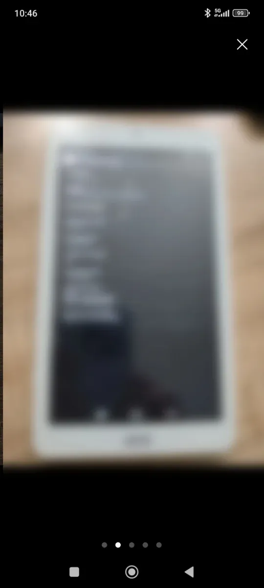 Tablet SPC Blanca y Multicolor