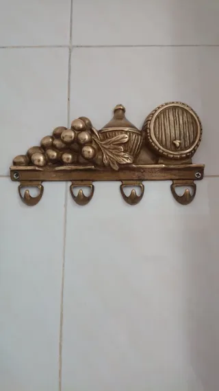 Decoración latón cocina/bodega