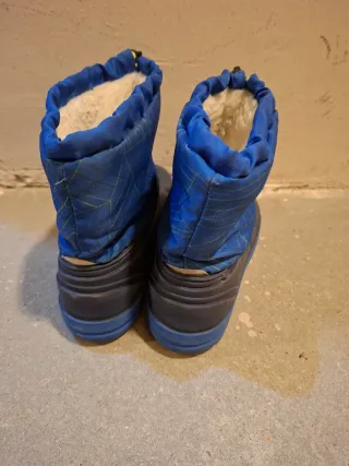 Botas de Nieve Infantiles Azules