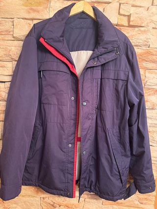 Chaqueta Invierno Emidio Tucci Azul/Rojo