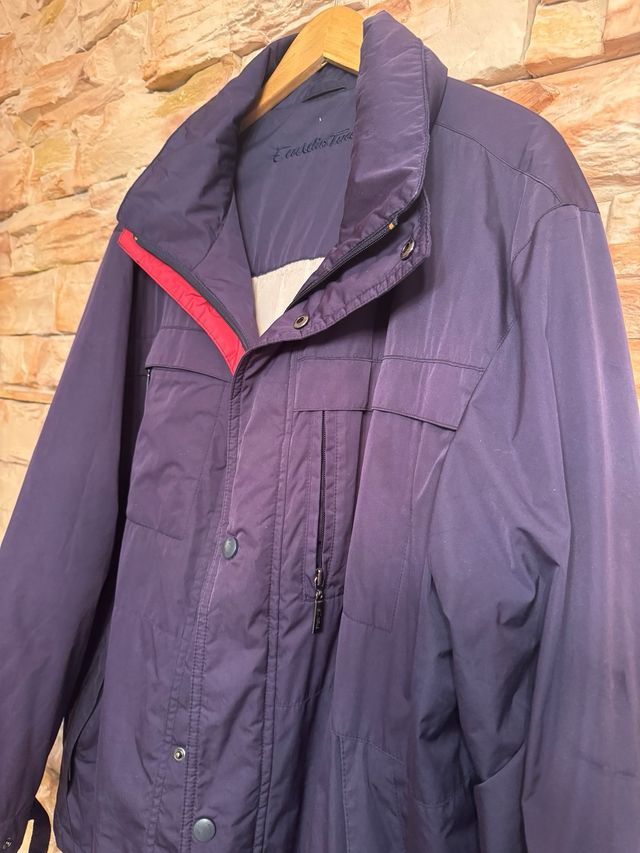 Chaqueta Invierno Emidio Tucci Azul/Rojo