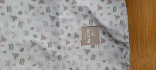 Saco Capazo Walking Mum Gris Estampado