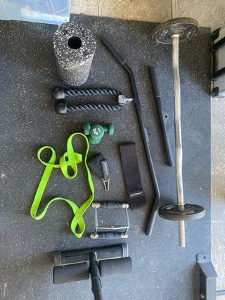 Set Jaula/Rack Smith, como nuevo OFERTA set discos