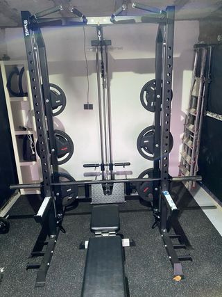 Set Jaula/Rack Smith, como nuevo OFERTA set discos