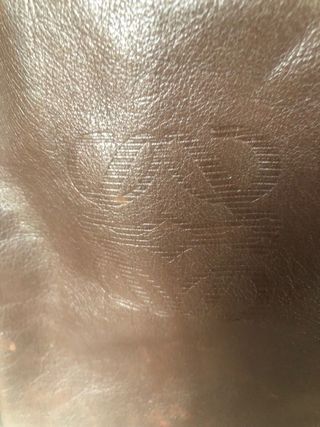 Bolso de viaje Loewe piel marrón