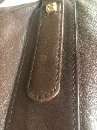 Bolso de viaje Loewe piel marrón