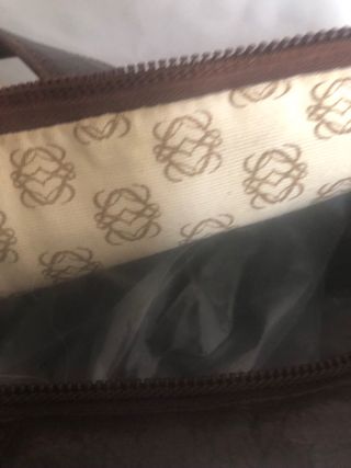 Bolso de viaje Loewe piel marrón