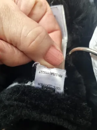 Cazadora Piel Massimo Dutti Negra