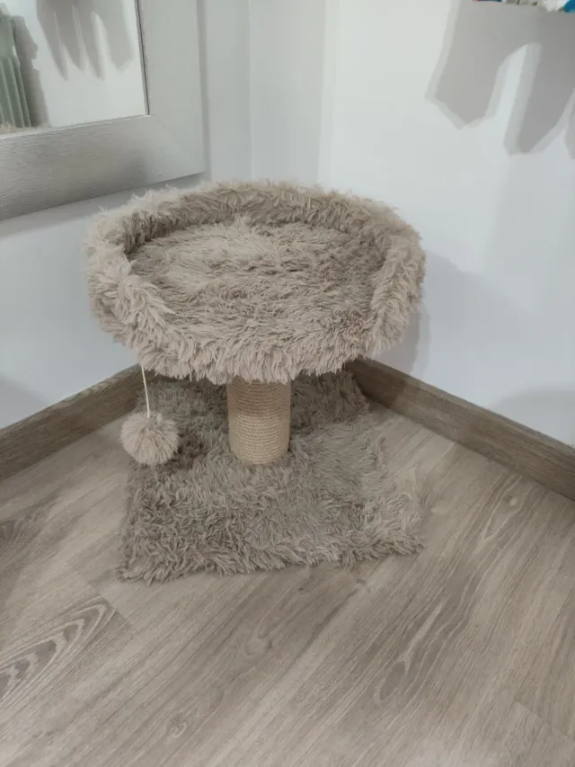 Cama para gato mullida