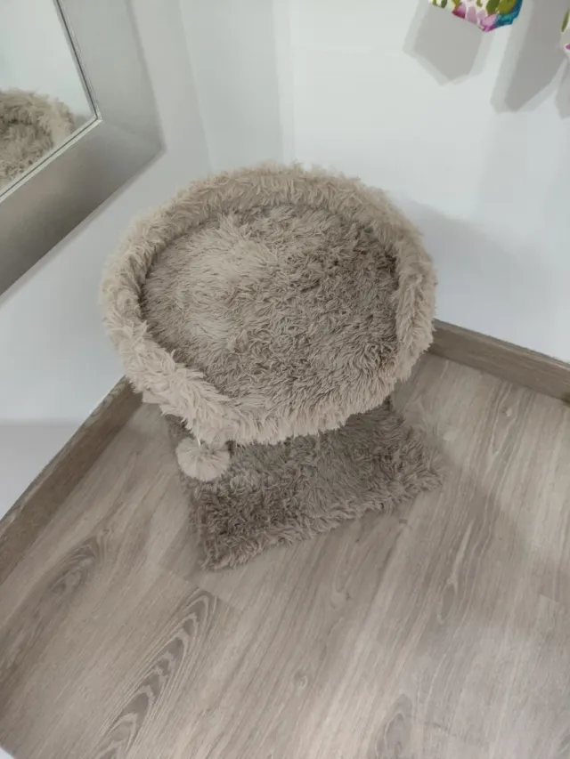 Cama para gato mullida